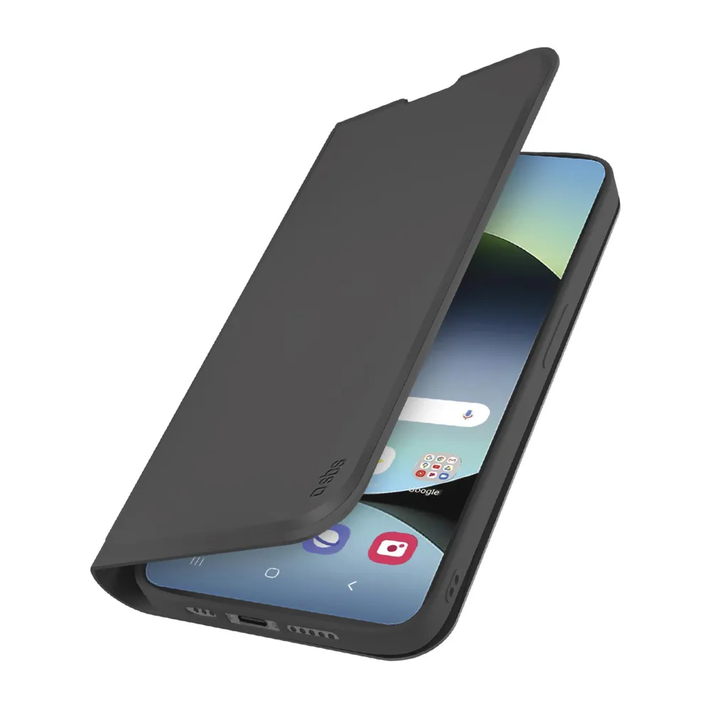 Klapphülle mit Ständer für das Xiaomi Redmi Note 14 4G, Schwarz