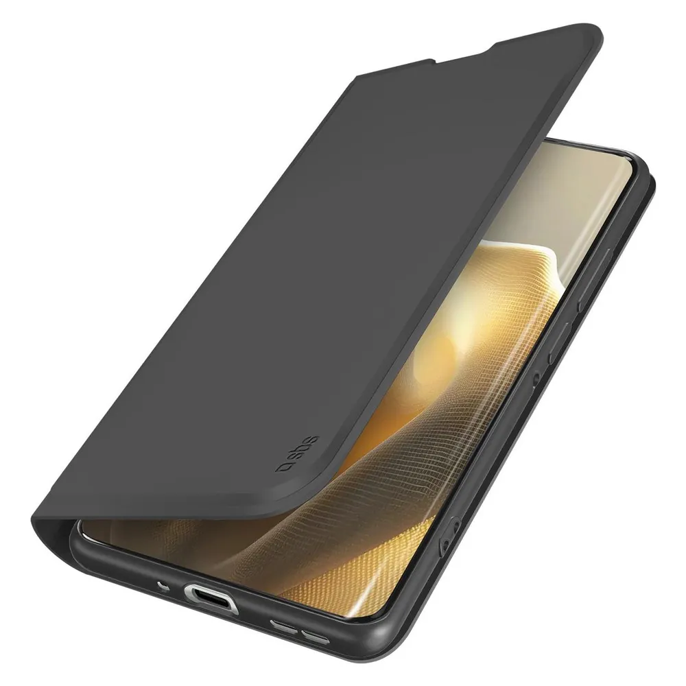 Klapphülle mit Ständer und Soft-Touch-Oberfläche für das Motorola Edge 60 Pro