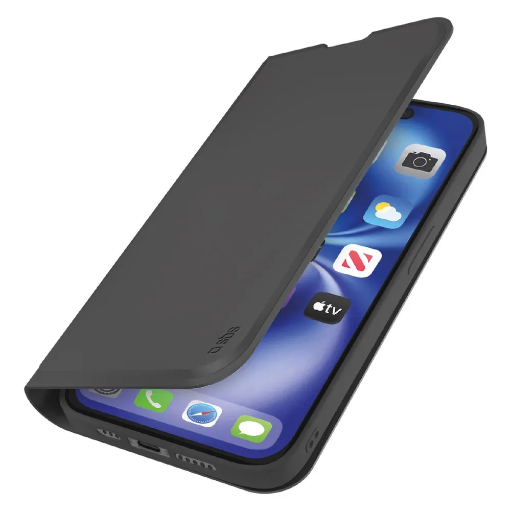 Klapphülle mit Ständer und Soft-Touch-Oberfläche für das iPhone 16E