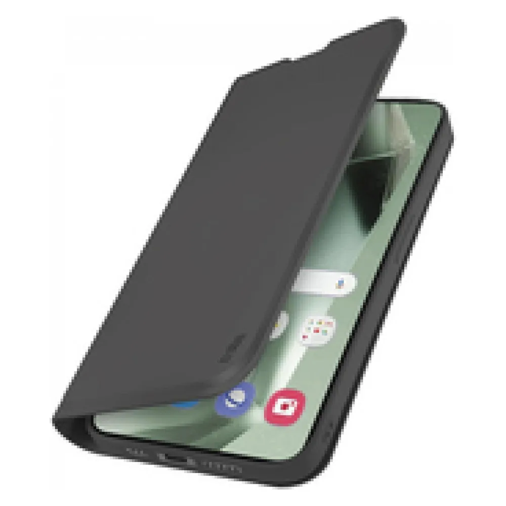 Klapphülle mit Ständer und Soft-Touch-Oberfläche für das Samsung Galaxy S24 FE