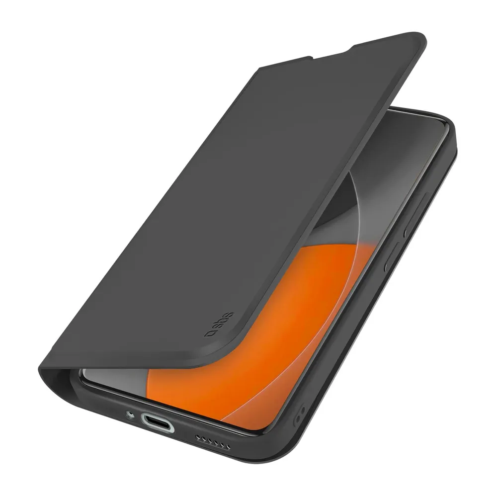 Klapphülle mit Ständer und Soft-Touch-Oberfläche für das Xiaomi Redmi Note 15 Pro