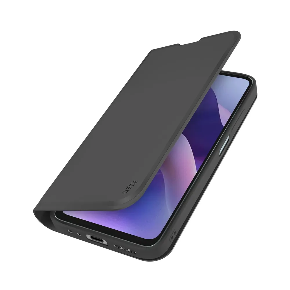 Klapphülle mit Ständer und Soft-Touch-Oberfläche für das Motorola G56