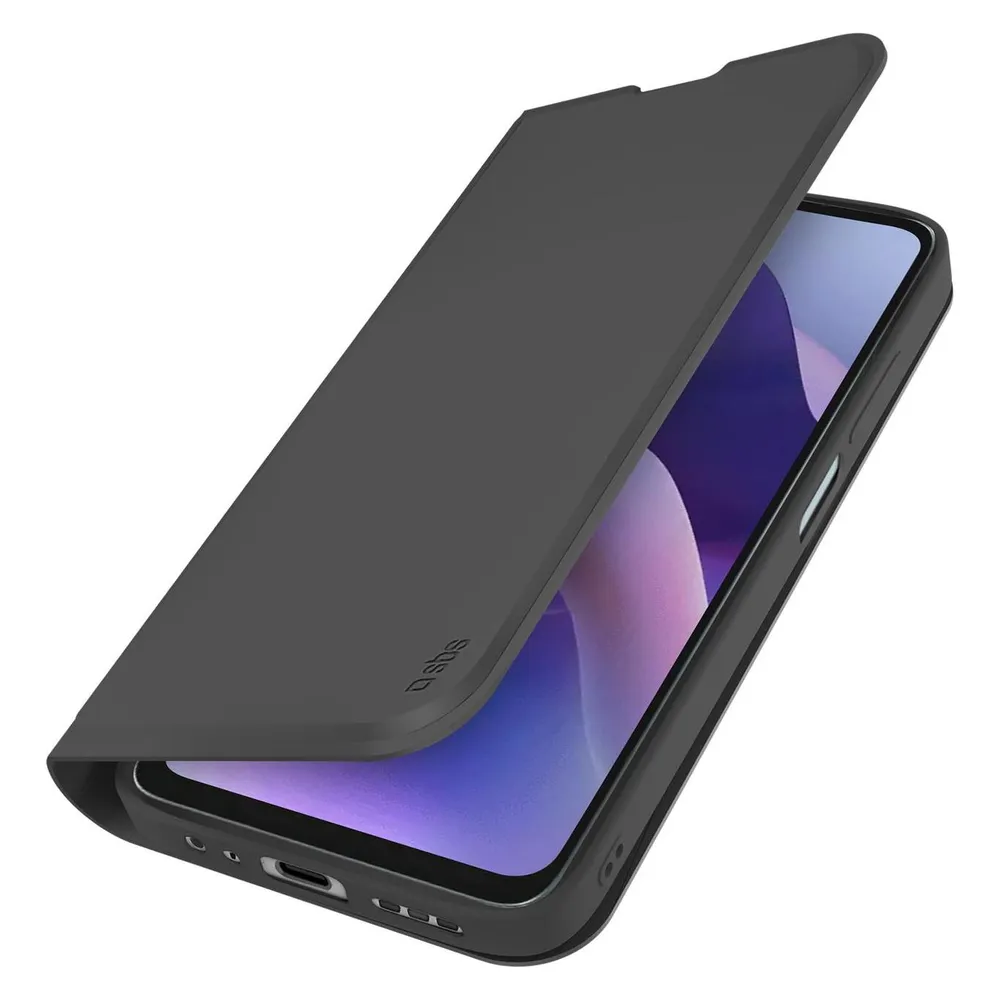 Klapphülle mit Ständer und Soft-Touch-Oberfläche für das Motorola G56