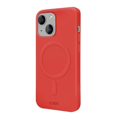 MagSafe-kompatible magnetische Ladeabdeckung für iPhone 14, Rot
