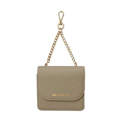 Ohrhörer-Handtasche, Taupe