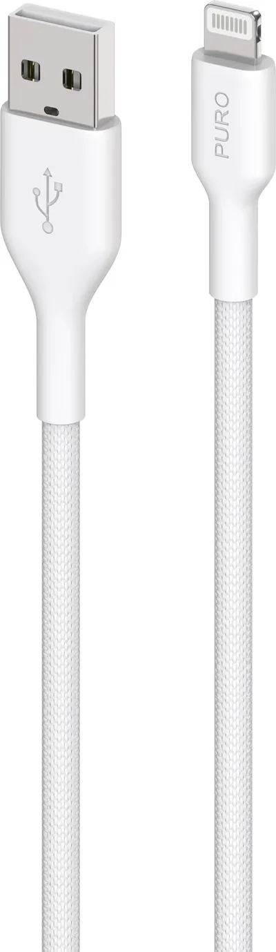 Power and Data Sync Fabrik cable from USB-A to Lightning 1,2m, Weiß
