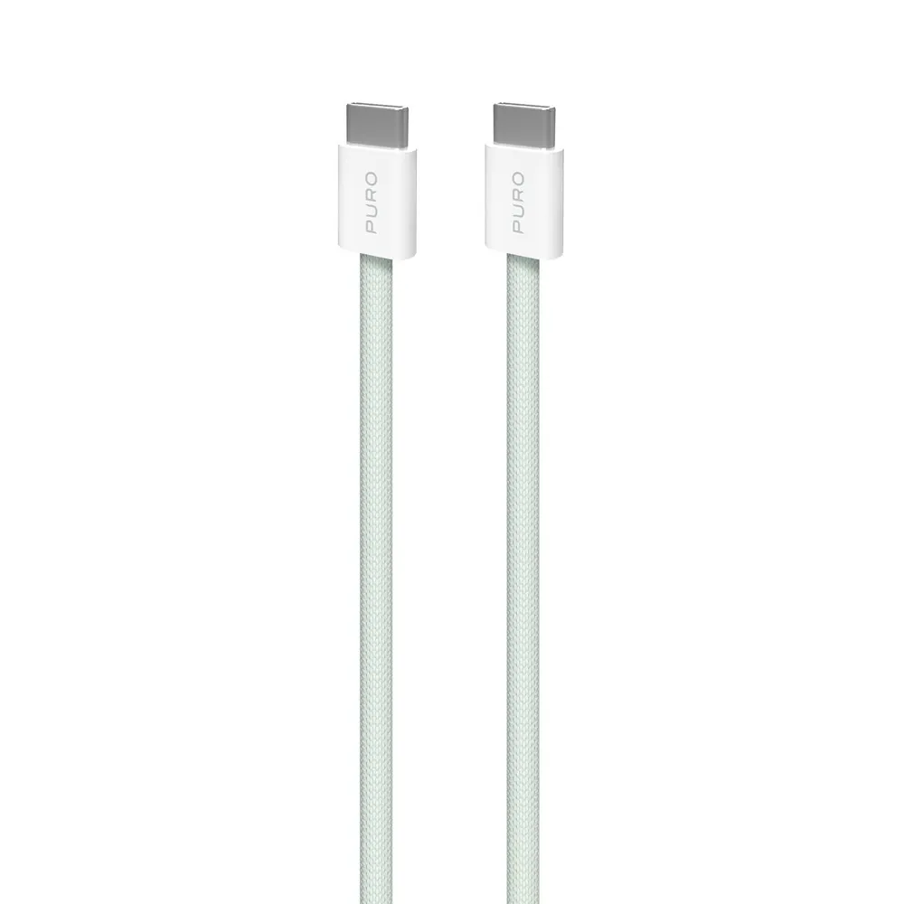 Fabrik 2.0 60W USB-C to USB-C Charging and Sync Cable 1.5m, Grün