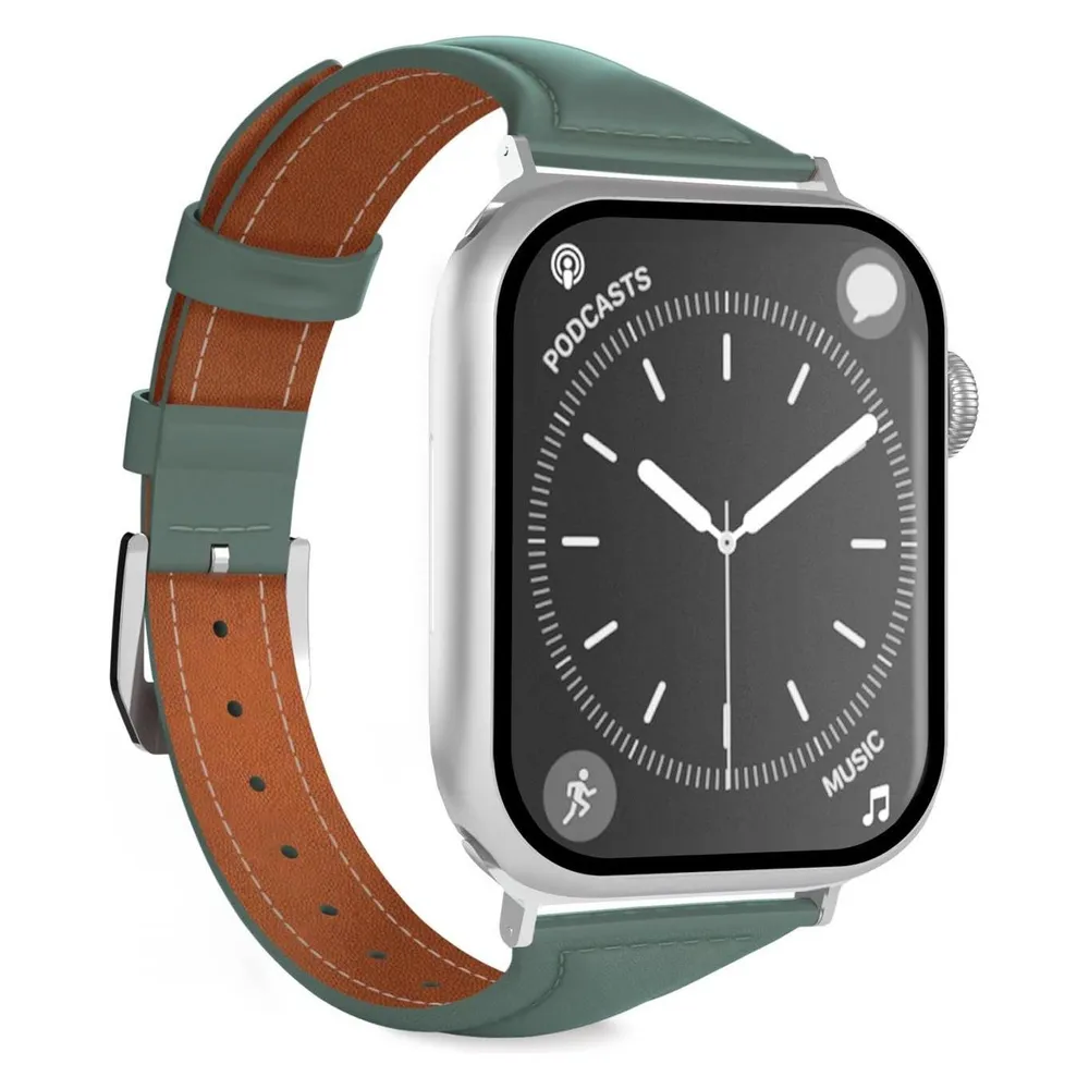 Puro Petite Echtleder-ArmBand für Apple Watch 38 - 49mm