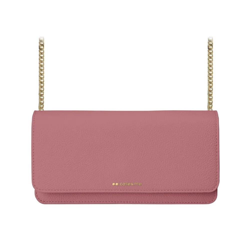 Smartphone-Handtasche mit Schulterriemen, Rosa