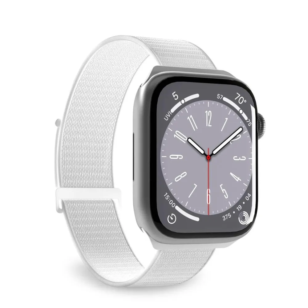 SPORT Band für Apple Watch 42/44/45/49mm weiß