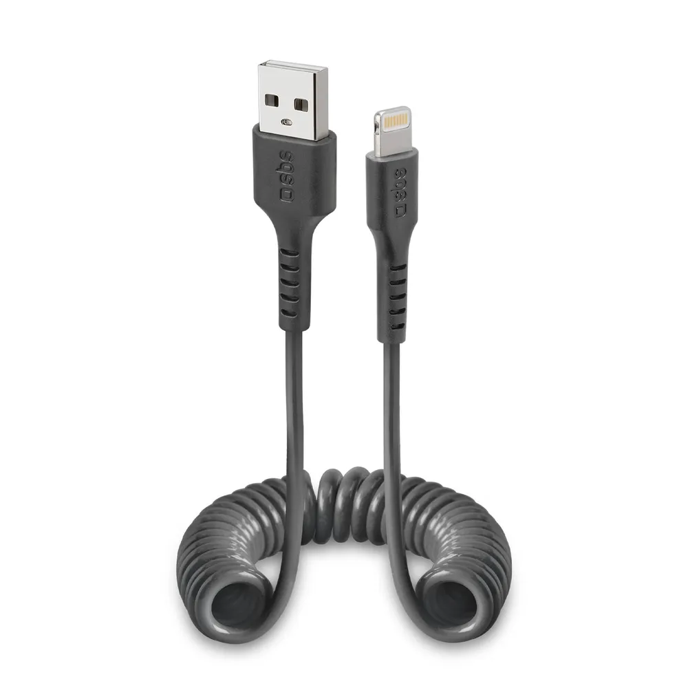 USB-Kabel - Lightning, Schwarz