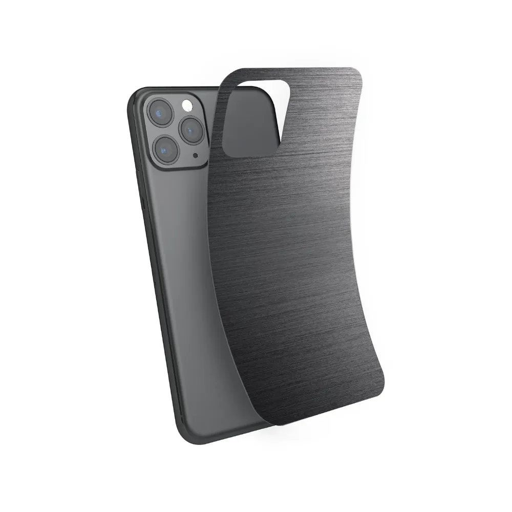 Schutzfolien für Smartphone-Gehäuse Fast Skin – gebürstetes Metall