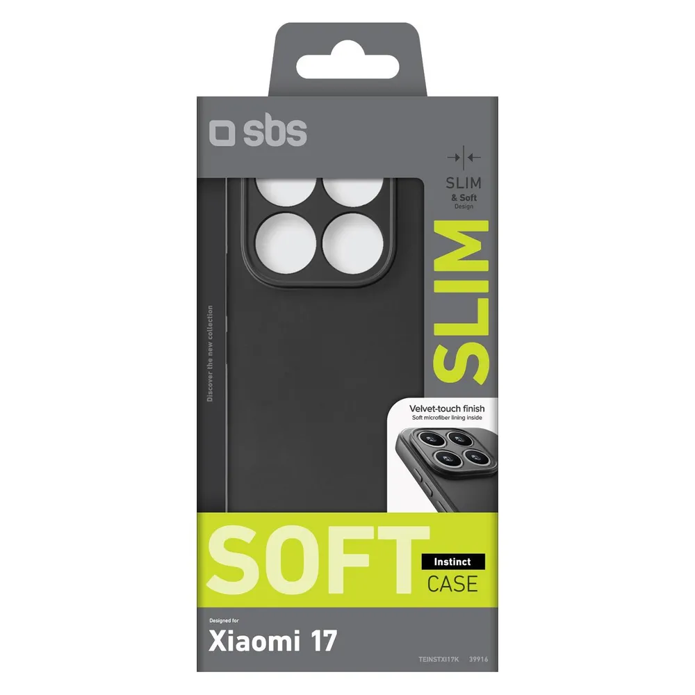 Instinct Hülle für Xiaomi 17, Schwarz Handyhülle