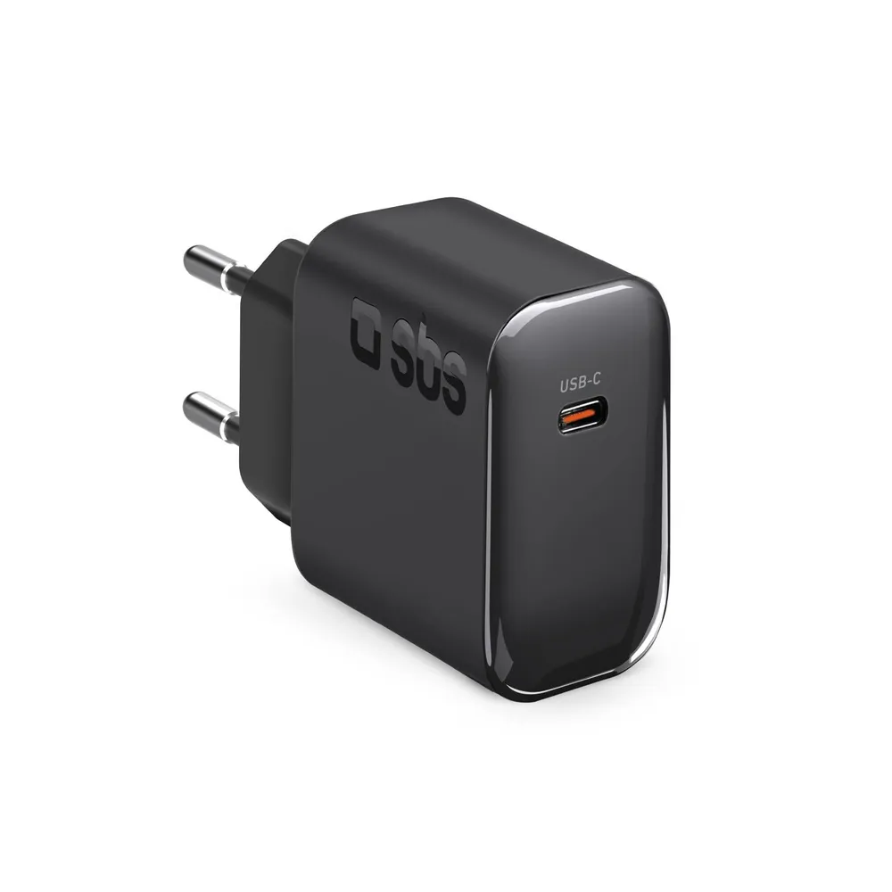 45W USB-C PD Wandladegerät, Schwarz Ladegerät