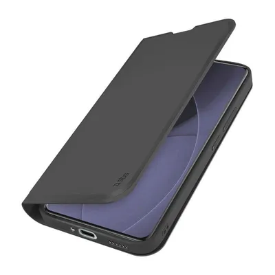 Funda para móvil SBS Wallet Smooth Buch Polycarbonat Schwarz mit Ständer für Redmi Note 15 Pro+