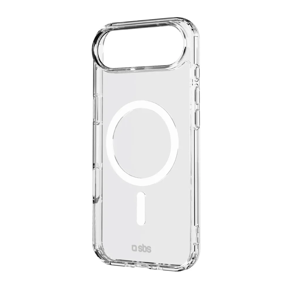 Transparente steife Hülle, kompatibel mit MagSafe-Ladefunktion für iPhone 17 Air, Transparent