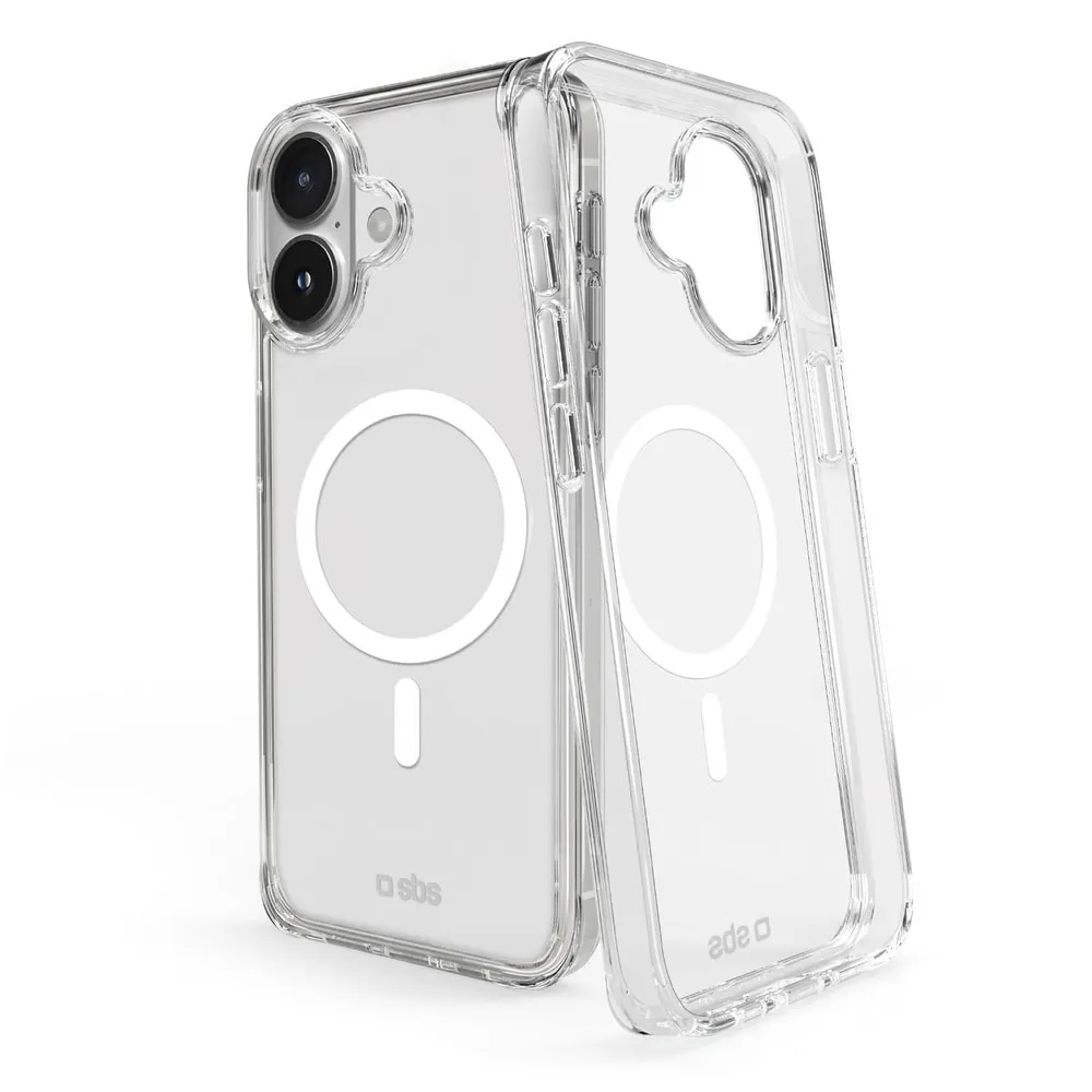 Transparente steife Hülle, kompatibel mit MagSafe-Ladefunktion für iPhone 15, Transparent