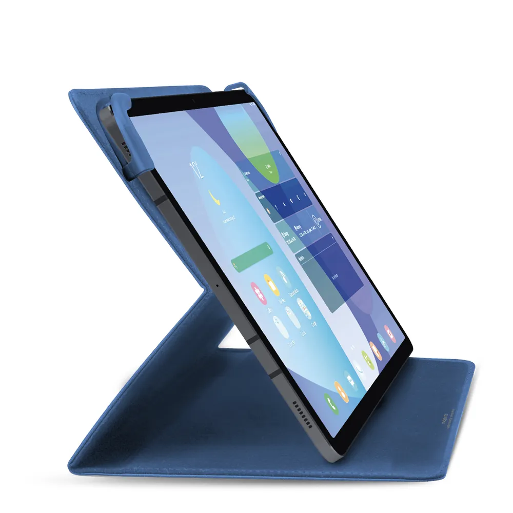 Universelle Buchständer-Schutzhülle für Tablets von 9 bis 11 Zoll Blau Tablet-Hülle