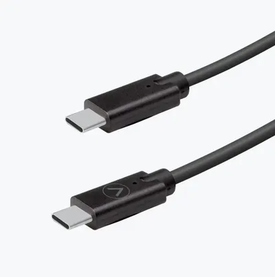USB-C-Kabel, 1 m, schwarz
