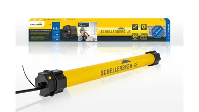 Schellenberg Funk-Rollladenmotor Maxi PREMIUM, 20 Nm, SW60