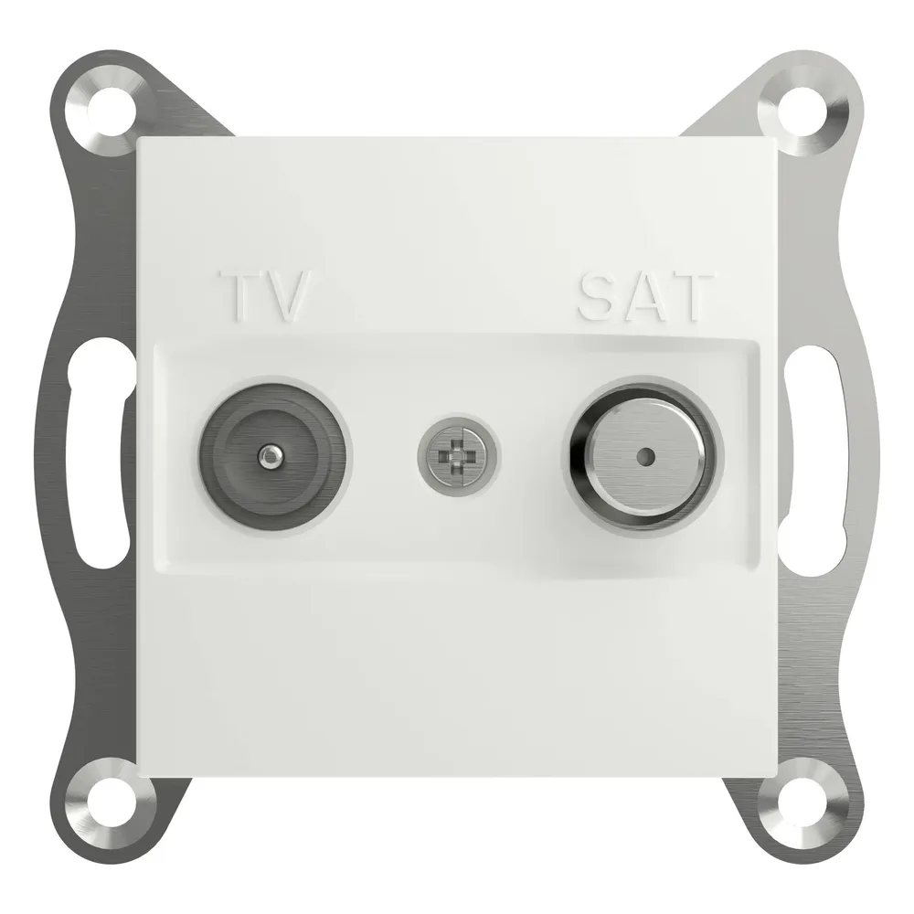 Schneider Electric TV-SAT Enddose Asfora Weiss (RAL 9003) EPH3470121D