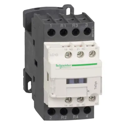 Schneider Electric Schütz,2NO+2NC,25A,24Vdc,LC