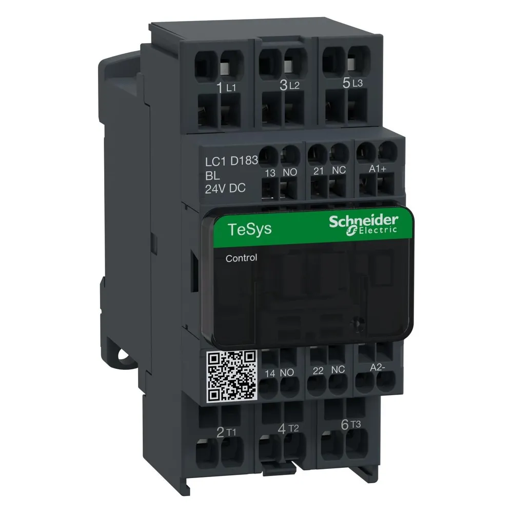 Schneider Electric CONTACTOR 600VAC 18AMP IEC +OPTIONS