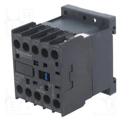 Schneider Electric Contactor Miniature 3 Hp 12 Vdc 1 No Aux