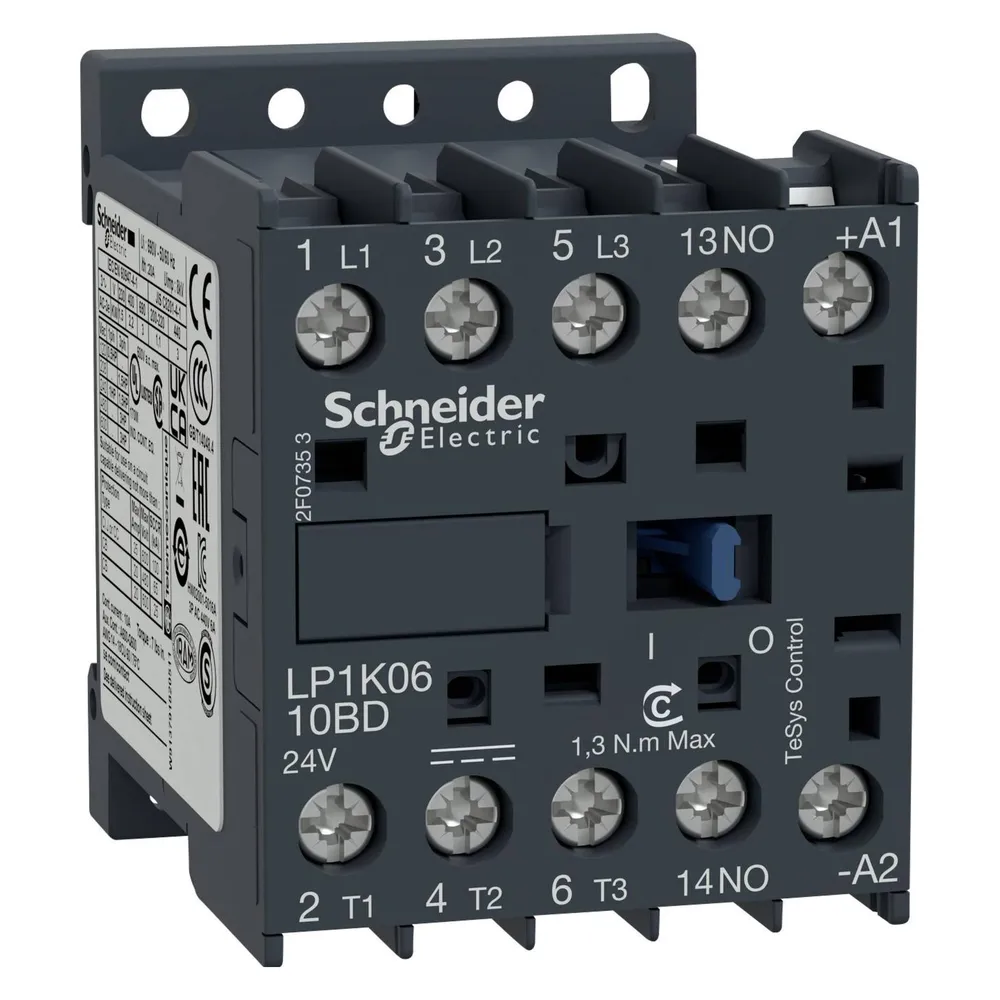 Schneider Electric Leistungsschütz 24VDC 5,5kW 12A