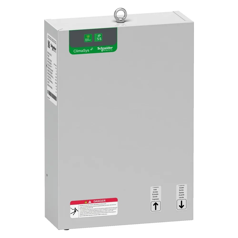 Schneider Electric Luft-/Wasser-Kuehlgerät ClimaSys 1000 W Schaltschrankseiten