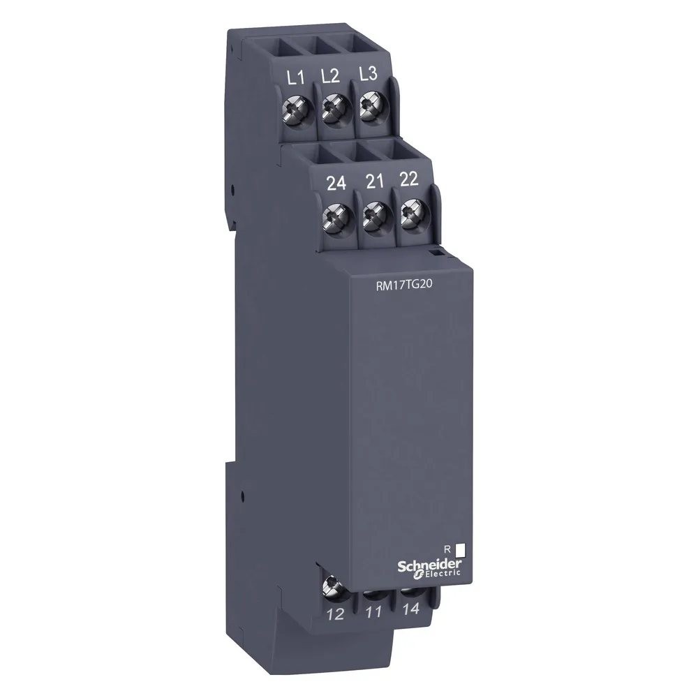 Schneider Electric Phasenfolge- und Phasenausfallrelais 5A 2P 200-500V