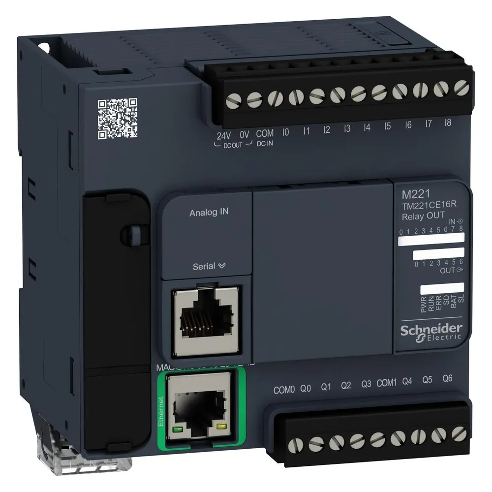 Schneider Electric CONTROLLER M221-16IO RELAY ETHERNET
