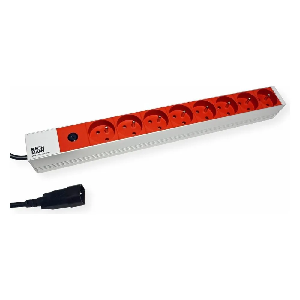 Schrack NapÃ¡jecÃ­ panel PDU 19",8xÄOESN,1xC14,,1U,kabel