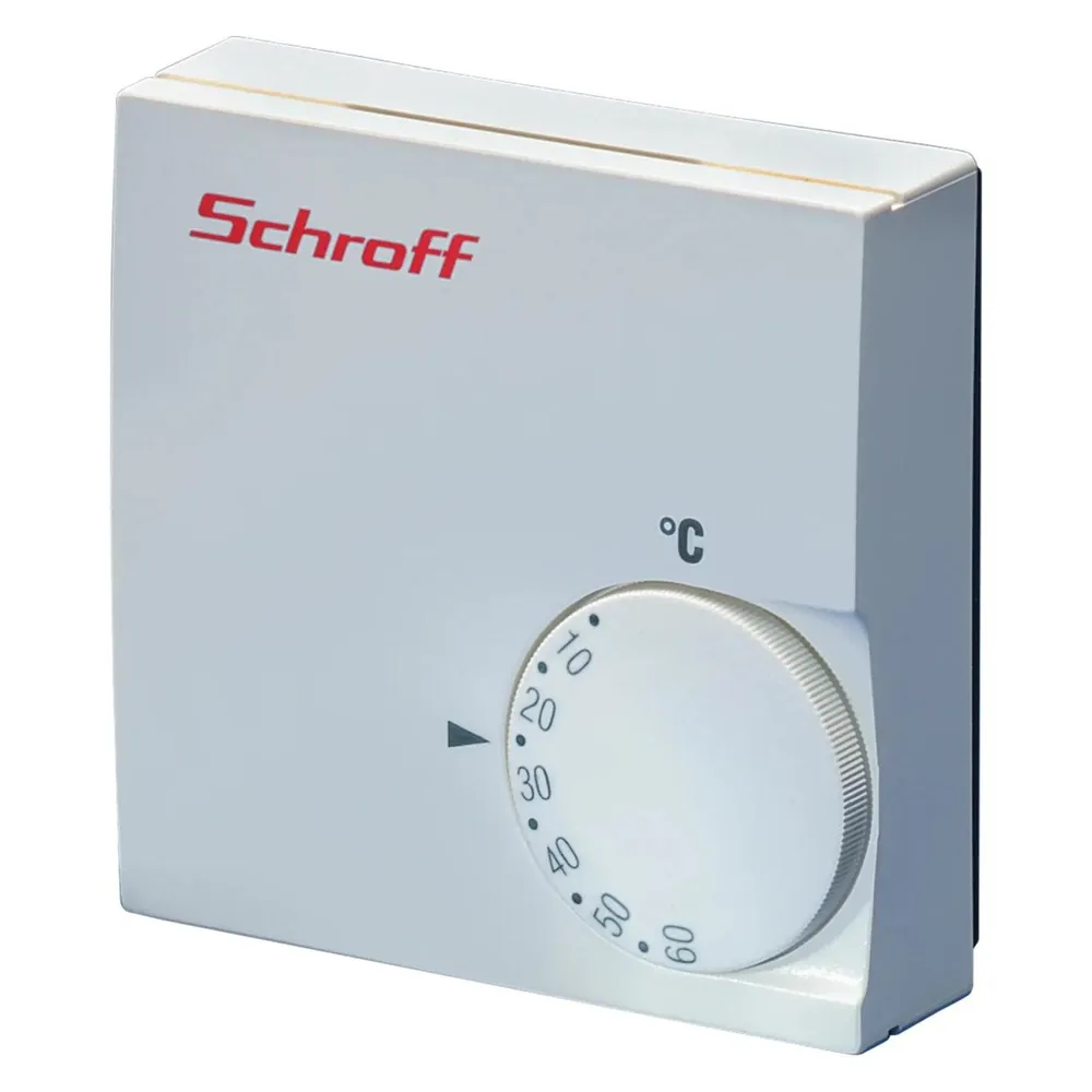 Schroff Thermostat mit integriertem Temperaturfühler - THERMOSTAT M.TRAGSCHIEN.230V