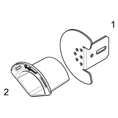 Schroff Lwl Kabelbuegel Set