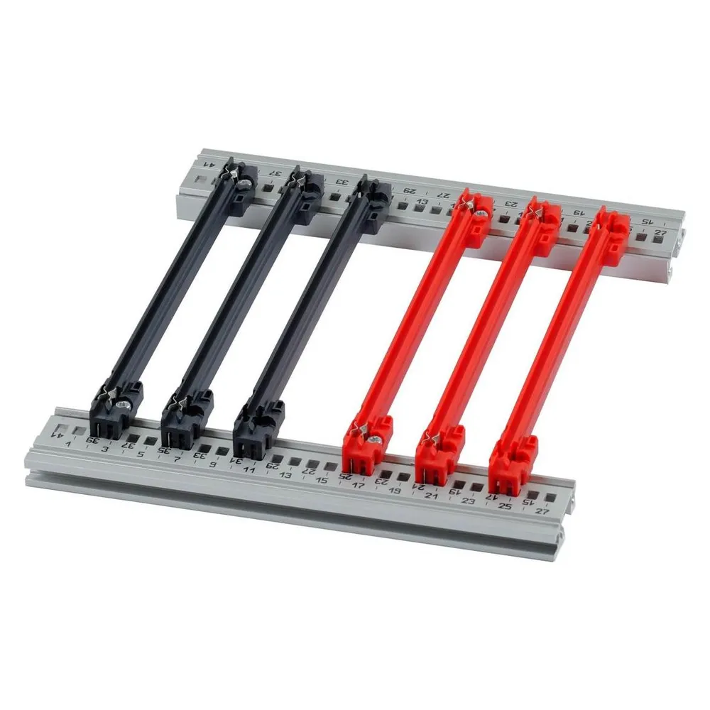 Schroff FUEHRUNGSSCH.ZUB.KIT 160T 2MM ROT