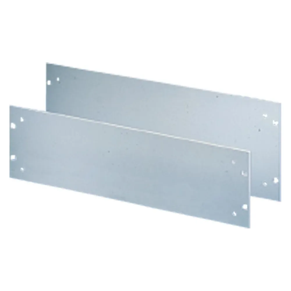 Schroff 19"-Frontplatte - 19"-FRONTPLATTE 2HE ELOX.