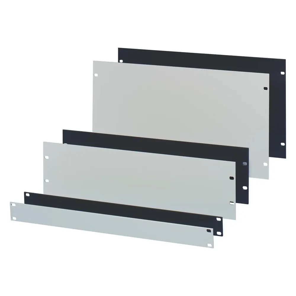 Schroff 19"-Frontplatten - 19"BLINDPLATTE 9HE ELOXIERT