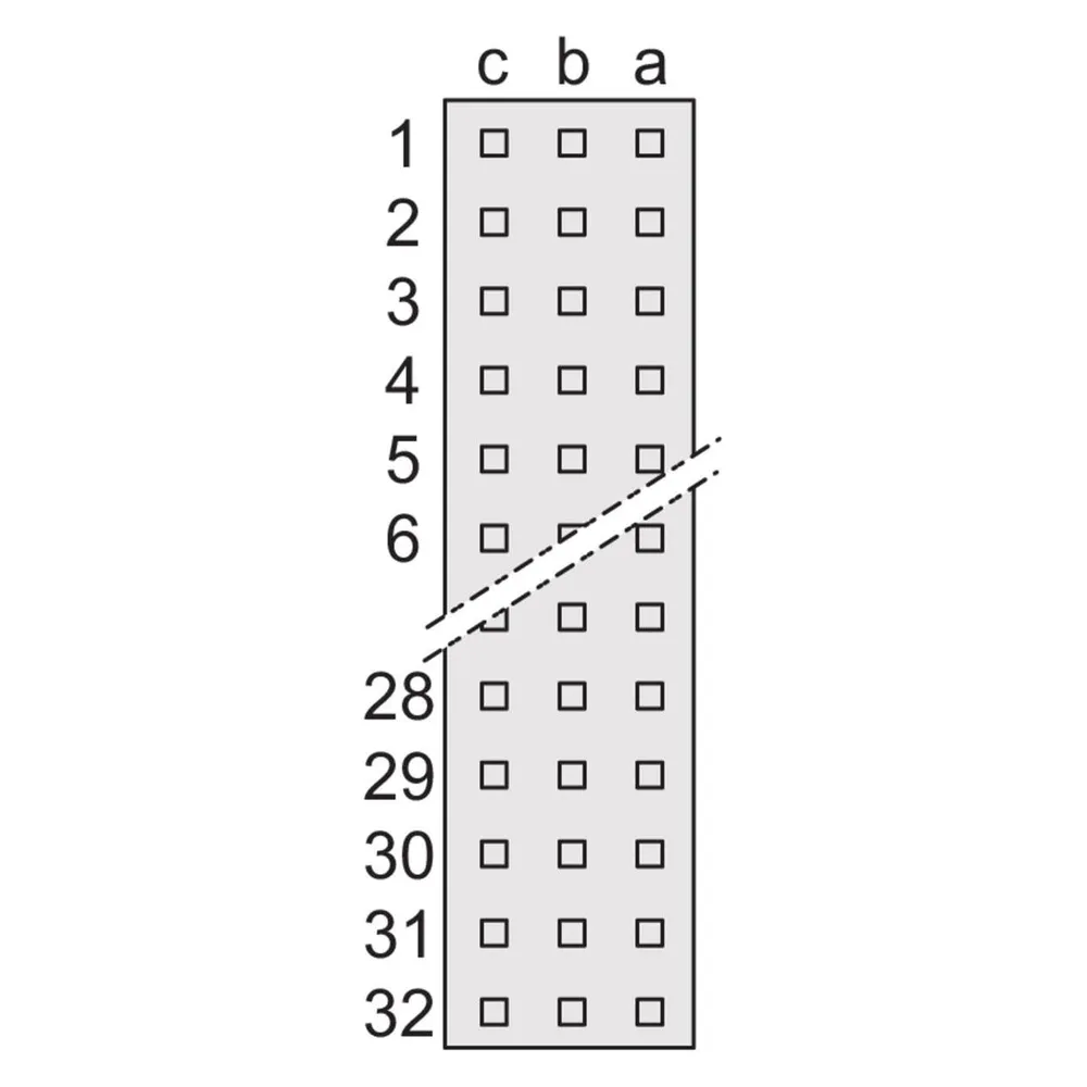 Schroff Messerleiste - MESSERLEISTE C64M 41612