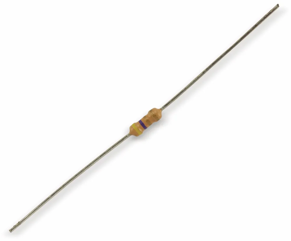 Widerstand, 4,7Ω, 0,25W, 5%, KS