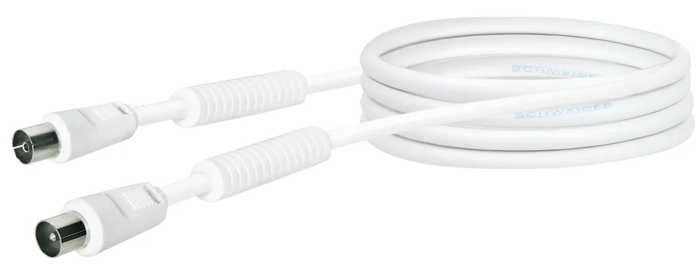 Antennen Anschlusskabel (90 dB) KVKF15 - IEC, 1,5m