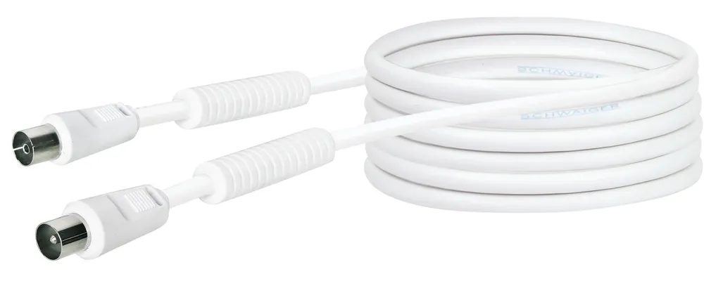 Antennen Anschlusskabel (90 dB) KVKF50 - IEC Stecker, 5m