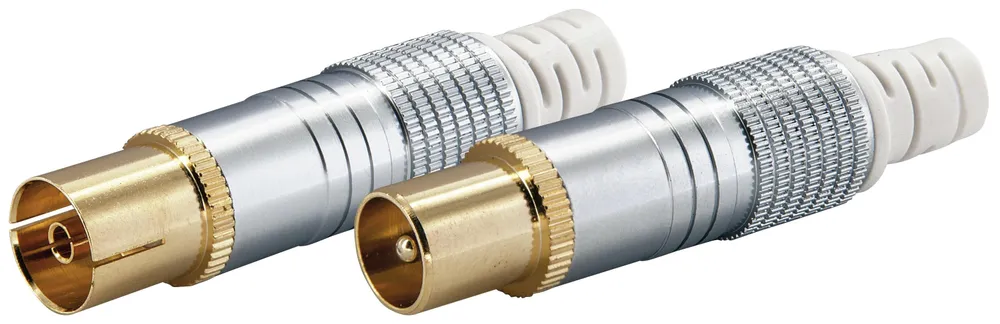 IEC Stecker Set KST6062S - IEC Stecker + IEC Buchse