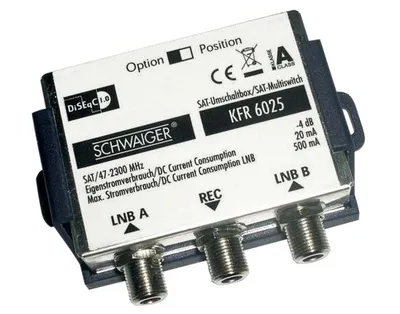 KFR6025531 2auf1 DiSEqC SAT-Multischalter