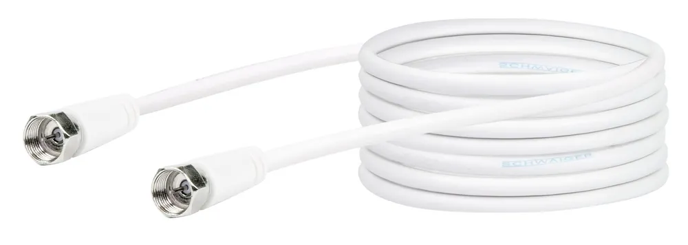 KVC100 - F-Stecker, 10m SAT-Anschlusskabel