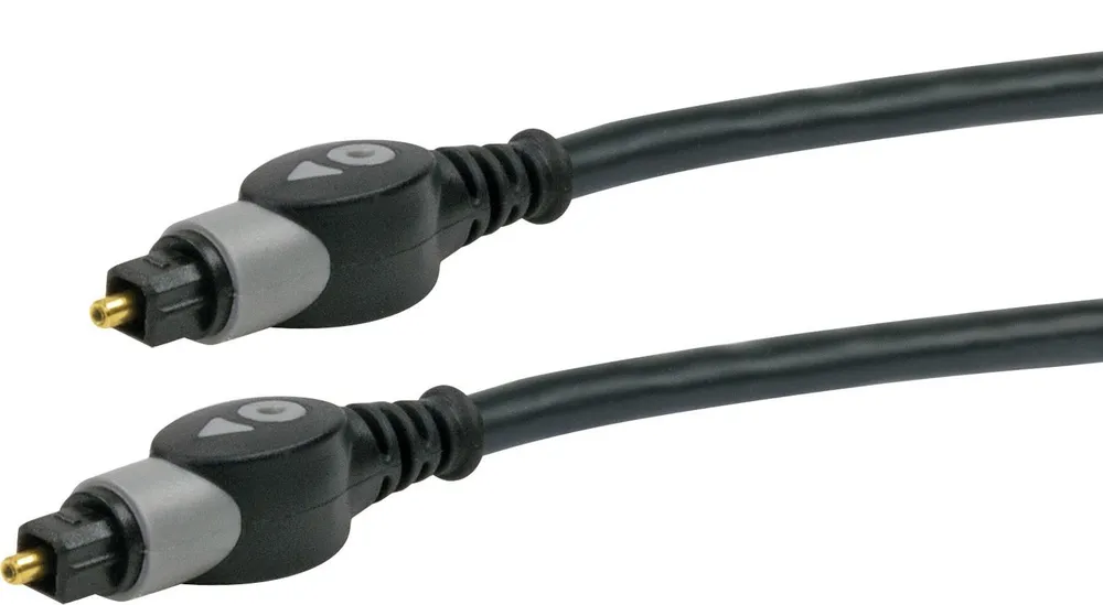 Lichtwellenleiter Anschlusskabel LWL2075 - TOSLINK, 0,75m