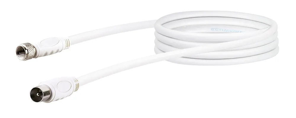 SAT/Antennen Adapterkabel (90 dB) KVCKHQ181 - F-Stecker > IEC Stecker, 1,5m