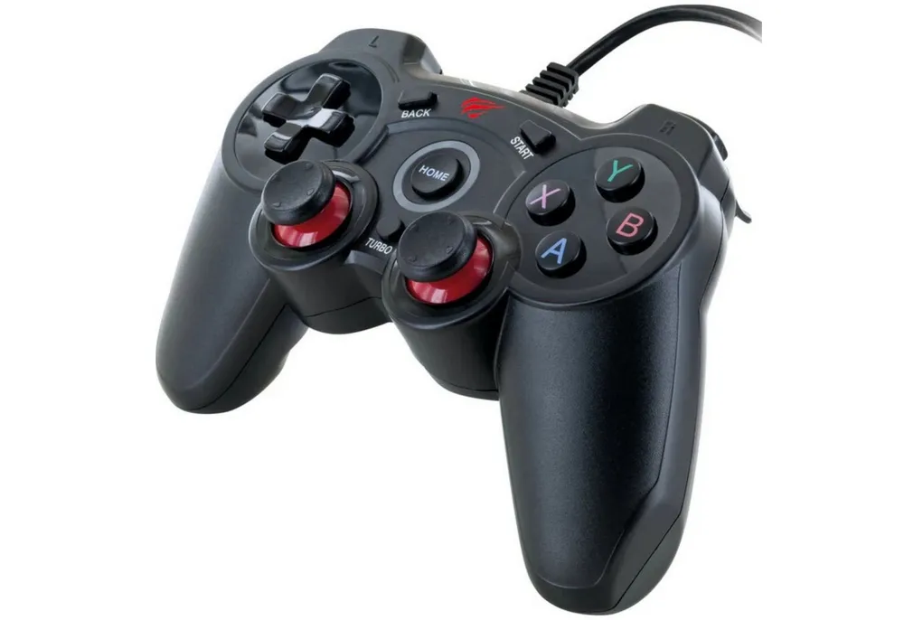 Schwaiger GPC18 USB Gaming Controller Pad 2x Vibration PC-Controller (1x Controller, Joystick Gamecontroller passend für PC Notebook Sony PS3 Android TV)