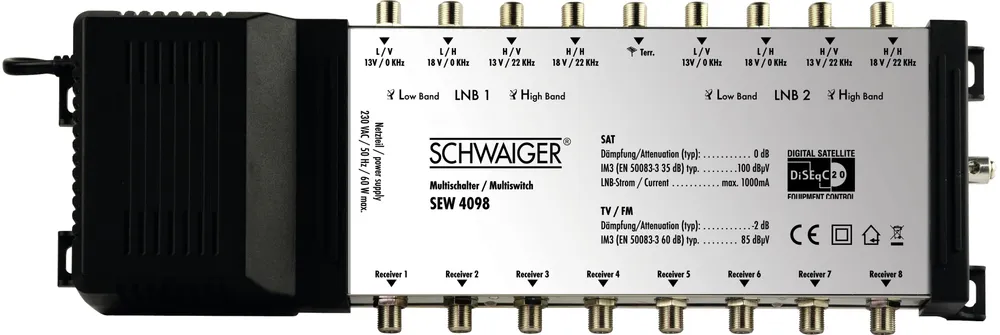 SEW4098531 9/8 SAT-Multischalter