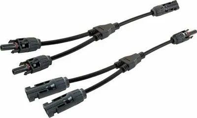 SOMC4212 - Solarstecker 2in1 Adapterkabel Set 20 cm
